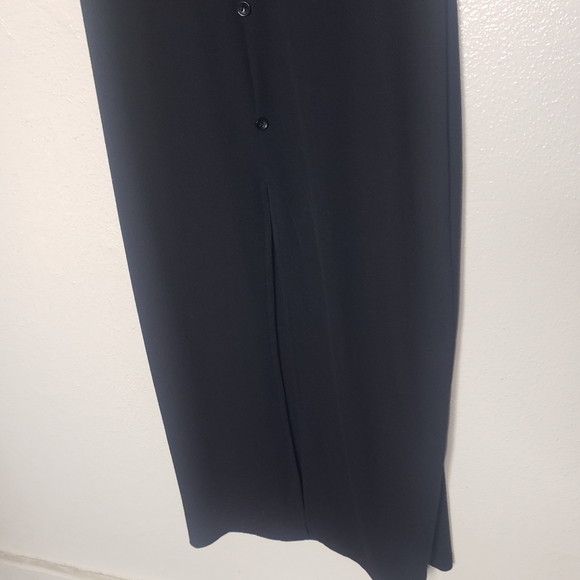 NWOT Halara Ribbed Short Sleeve Button Front Midi Dress - Picture 3 of 6